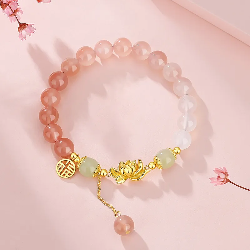 Suddenly Lucky Agate Bracelets Women's-4