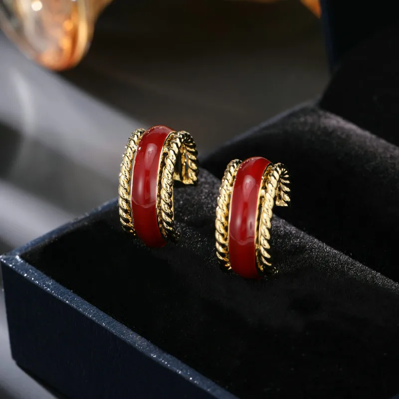 Suddenly Lucky Alloy Earrings Women's-6