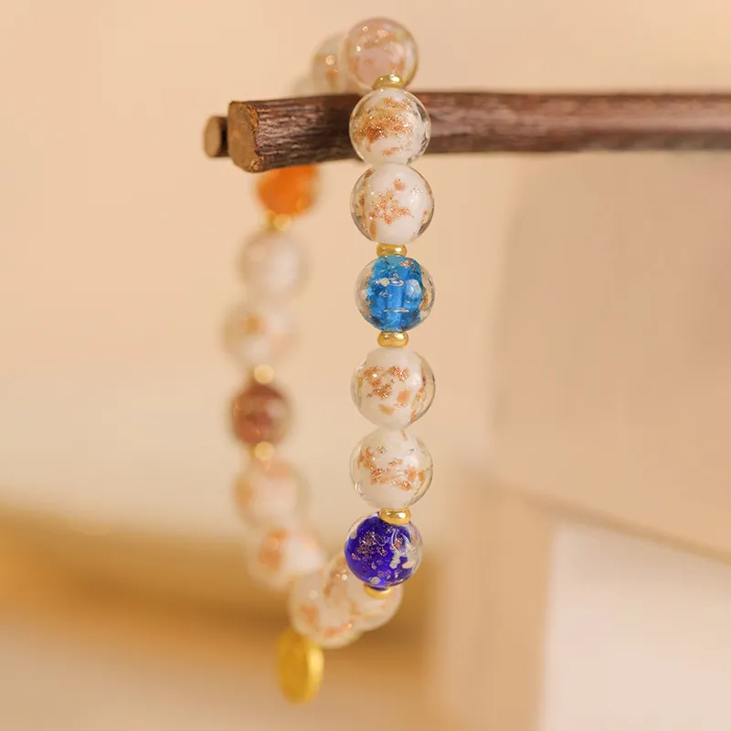 Suddenly Lucky Colored Glaze Bracelets Women's-3