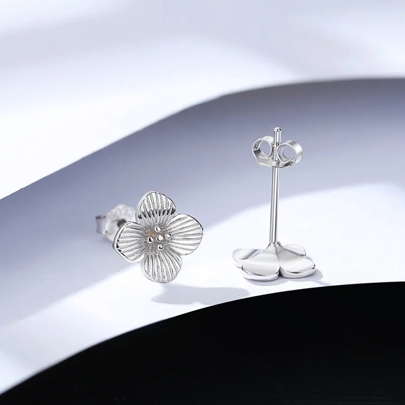 Suddenly Lucky 925 Sterling Silver Stud Earrings Women's-3