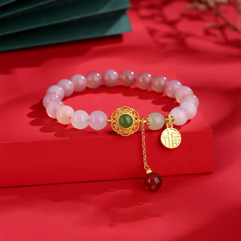 Suddenly Lucky Agate Bracelets Women's-1