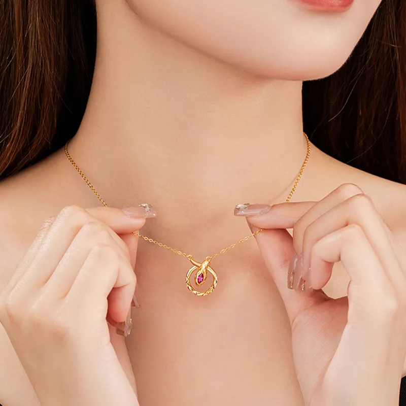 Suddenly Lucky 925 Sterling Silver Necklaces Women's-5