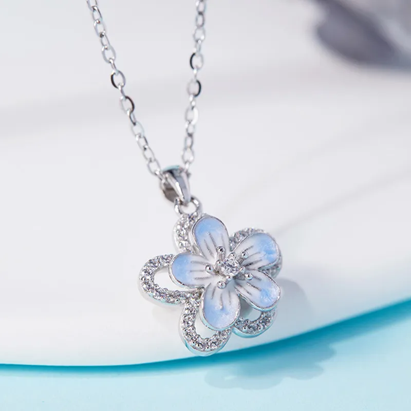 Suddenly Lucky 925 Sterling Silver Necklaces Women's-3