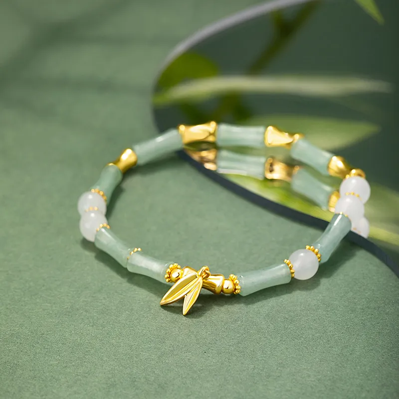 Suddenly Lucky Aventurine Bracelets Women's-6