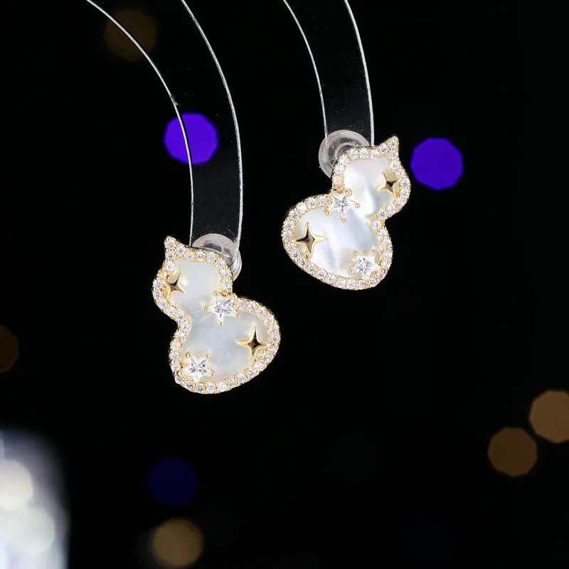 Suddenly Lucky Alloy Stud Earrings Women's-2