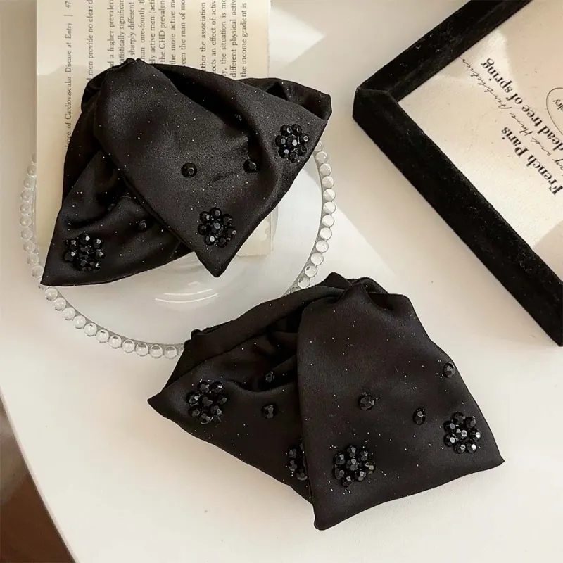 Suddenly Lucky Rhinestone Hair Clips Women's-1