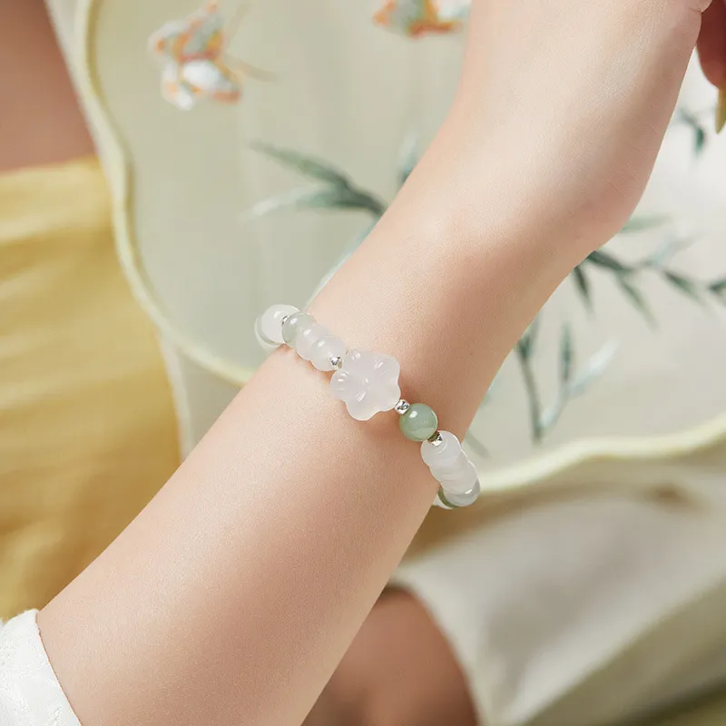 Suddenly Lucky Chalcedony Bracelets Women's-2
