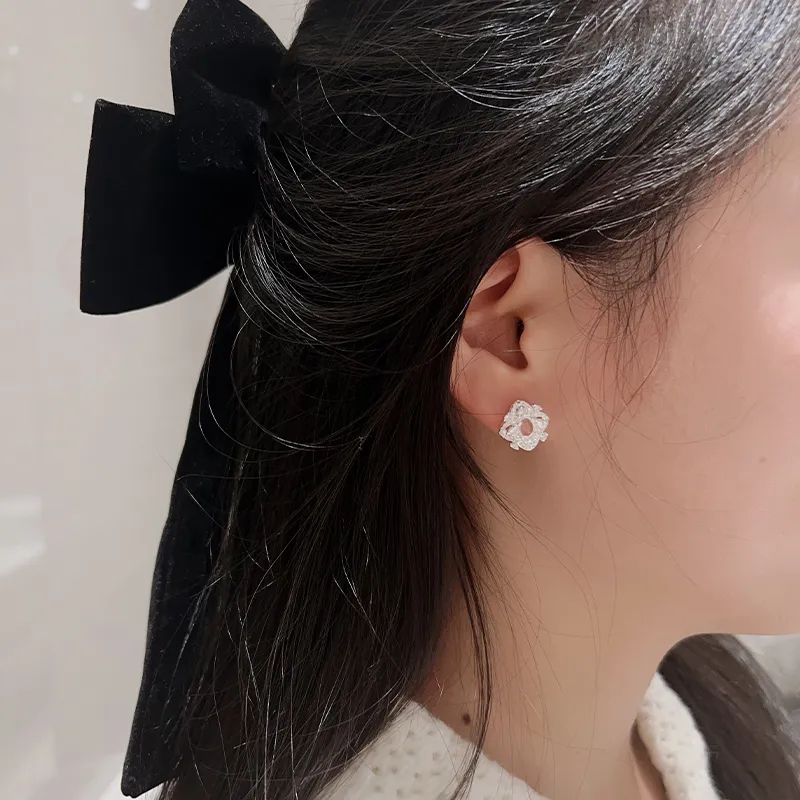 Suddenly Lucky Chalcedony Stud Earrings Women's-2