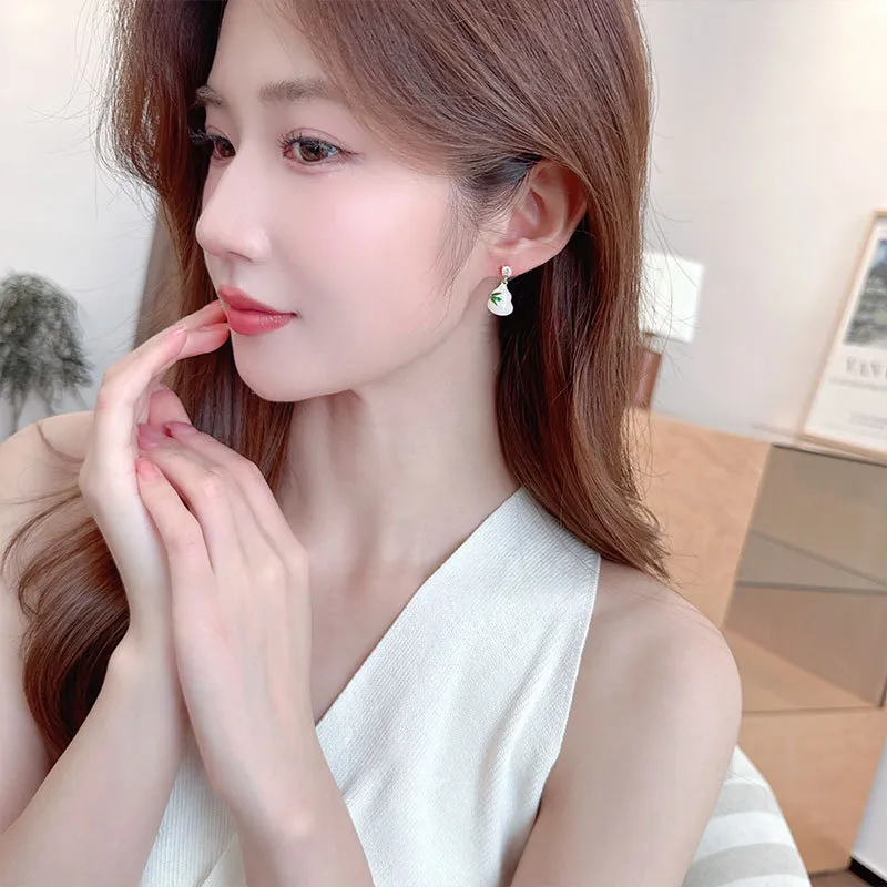 Suddenly Lucky Alloy Earrings Women's-3