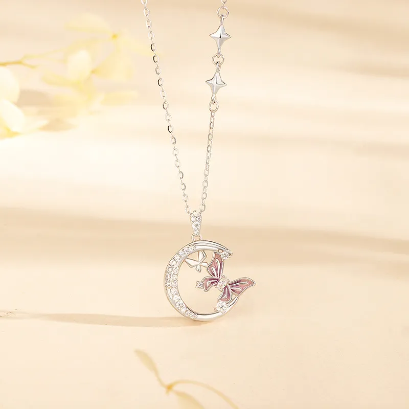 Suddenly Lucky S925 Silver Necklaces Women's-1