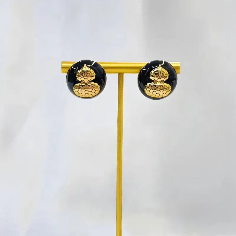 Suddenly Lucky Alloy Stud Earrings Women's-2