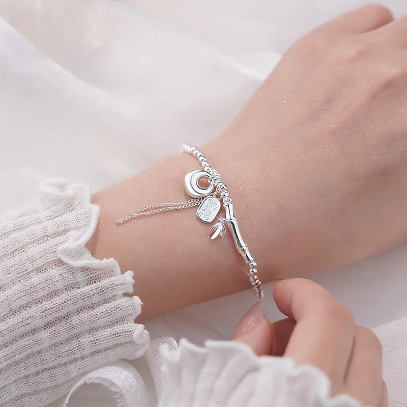 Suddenly Lucky 999 Fine Silver Bracelets Women's-3