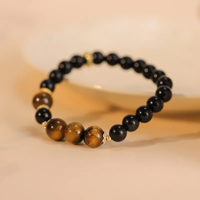 Suddenly Lucky Tiger's Eye Stone Bracelets Women's-4