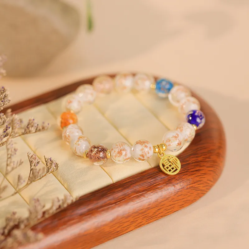 Suddenly Lucky Colored Glaze Bracelets Women's-1