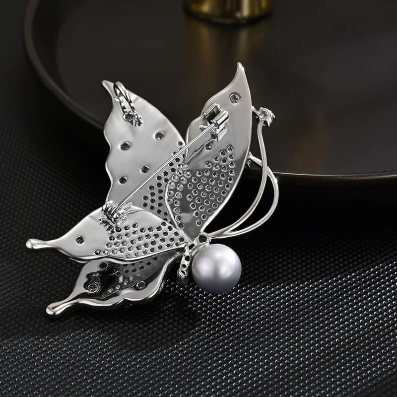Suddenly Lucky Synthetic Cubic Zirconia Brooches Women's-5