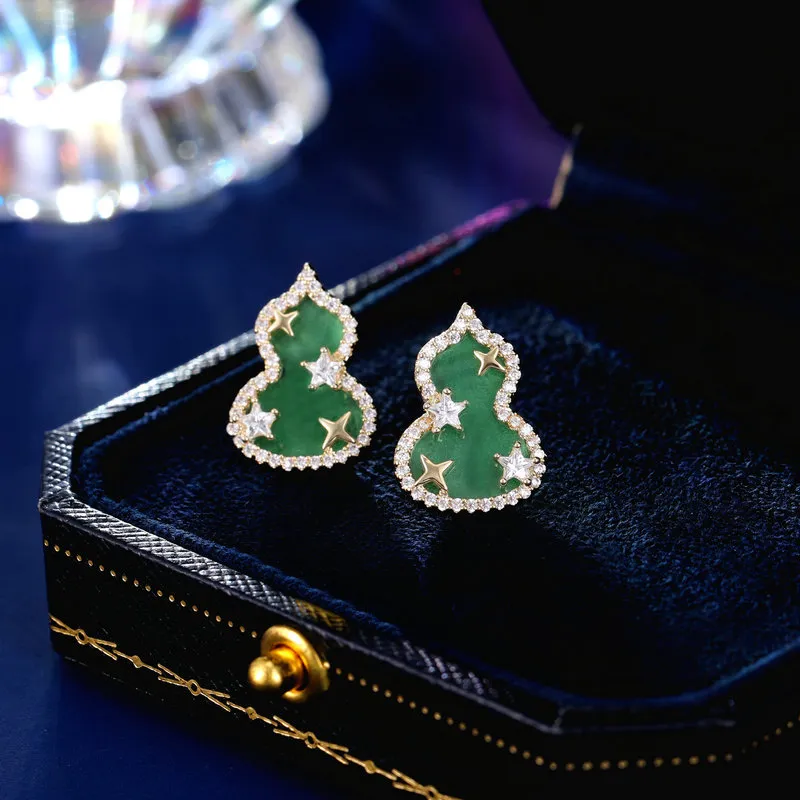 Suddenly Lucky Alloy Stud Earrings Women's-5