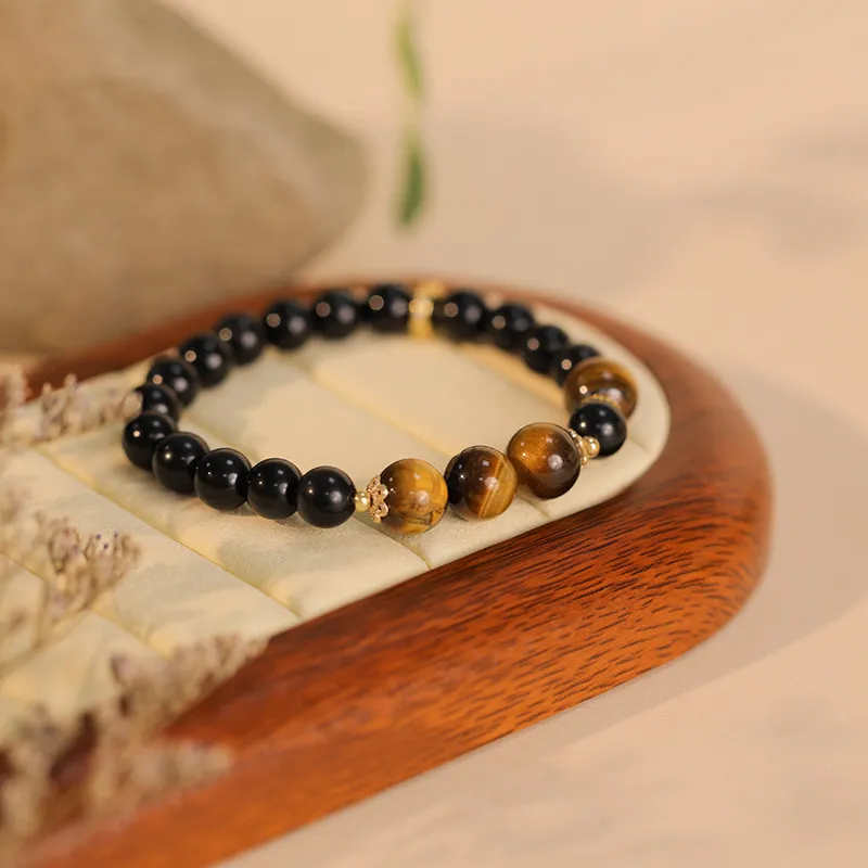 Suddenly Lucky Tiger's Eye Stone Bracelets Women's-1