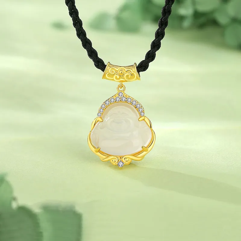 Suddenly Lucky Chalcedony Necklaces Women's-2