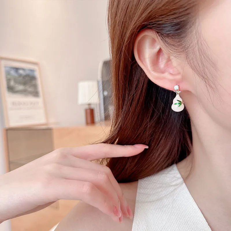 Suddenly Lucky Alloy Earrings Women's-1