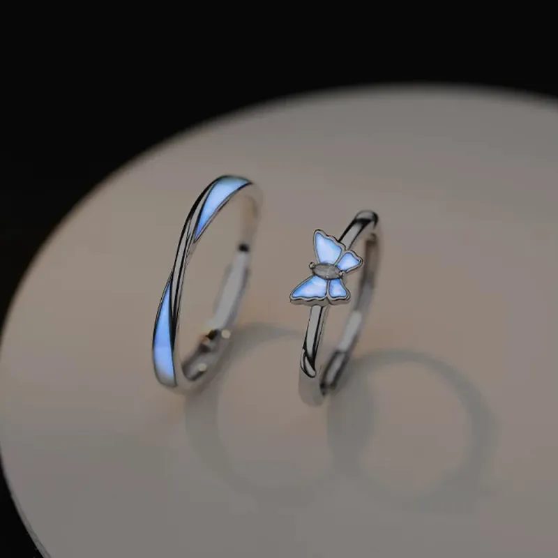 Suddenly Lucky S925 Silver Rings Unisex-5