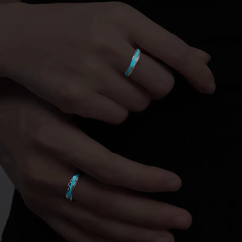 Suddenly Lucky S999 Fine Silver Rings Unisex-2