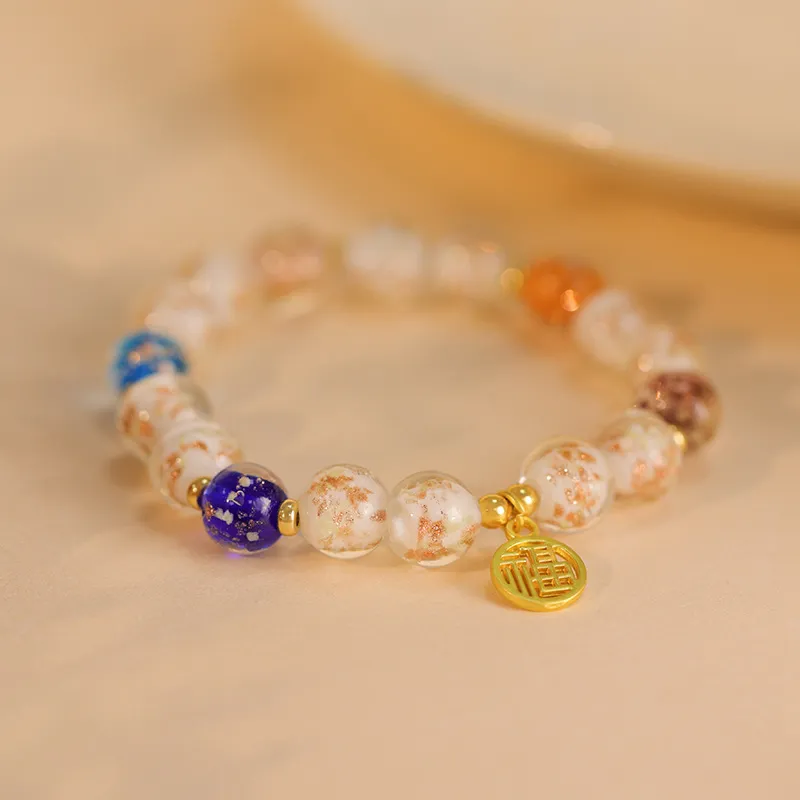 Suddenly Lucky Colored Glaze Bracelets Women's-4