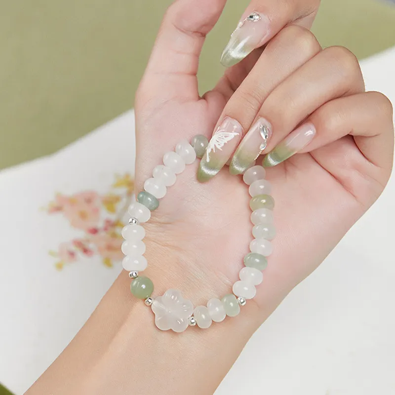 Suddenly Lucky Chalcedony Bracelets Women's-4