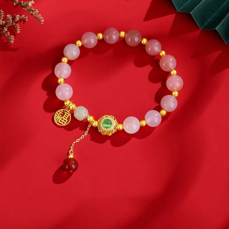 Suddenly Lucky Agate Bracelets Women's-3