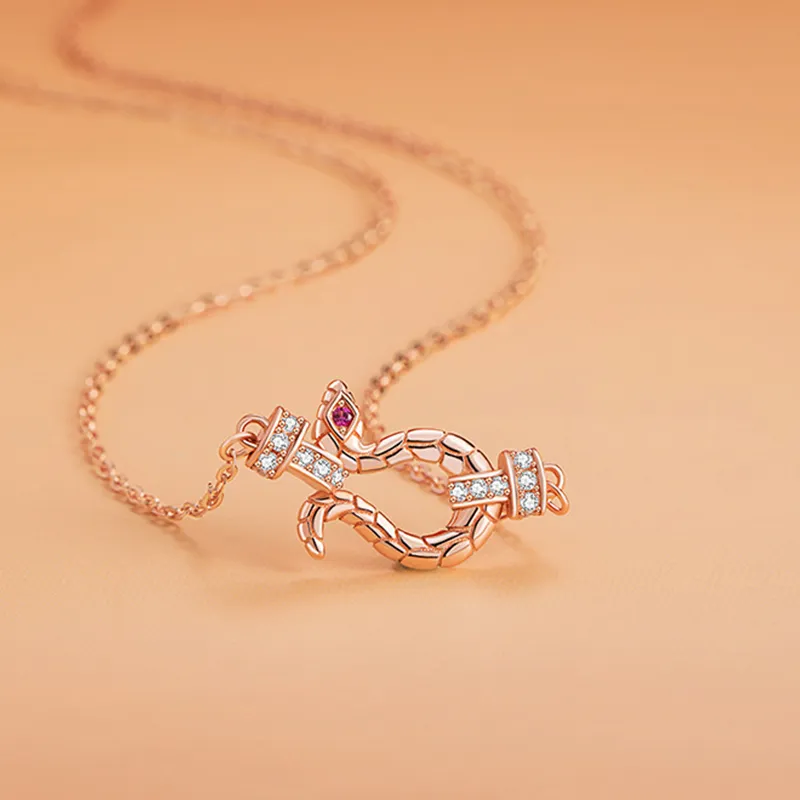 Suddenly Lucky 925 Sterling Silver Necklaces Women's-4