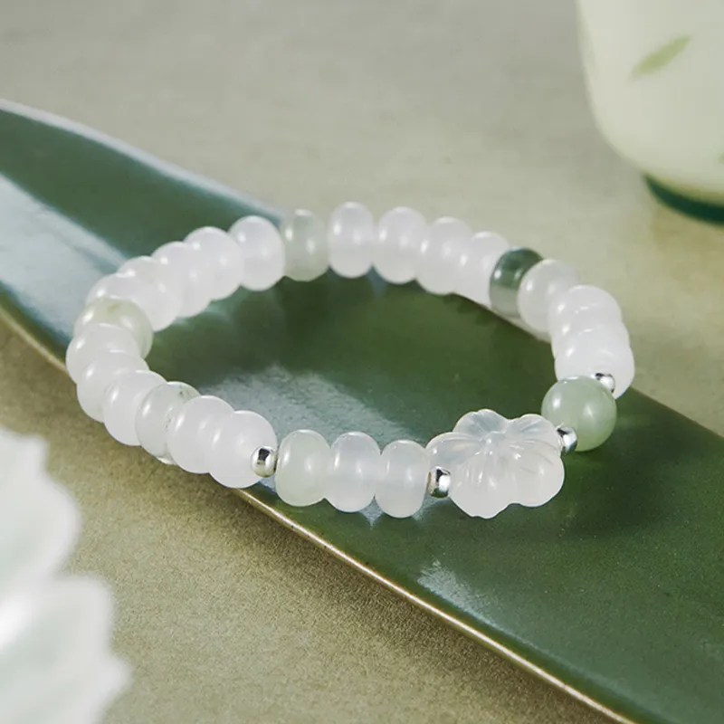 Suddenly Lucky Chalcedony Bracelets Women's-5