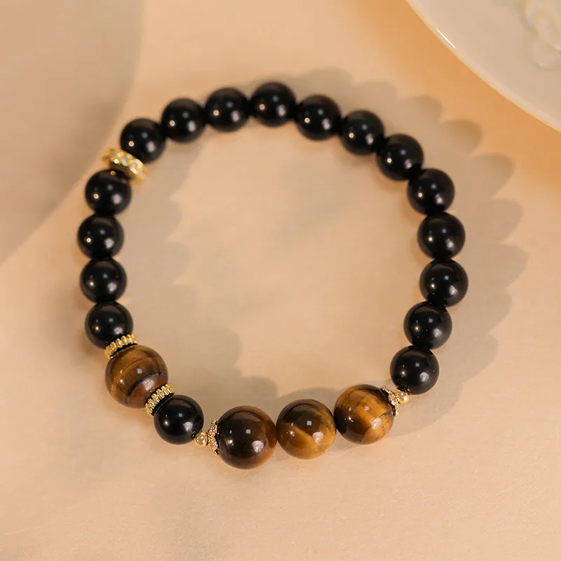 Suddenly Lucky Tiger's Eye Stone Bracelets Women's-3