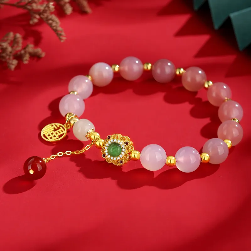 Suddenly Lucky Agate Bracelets Women's-2