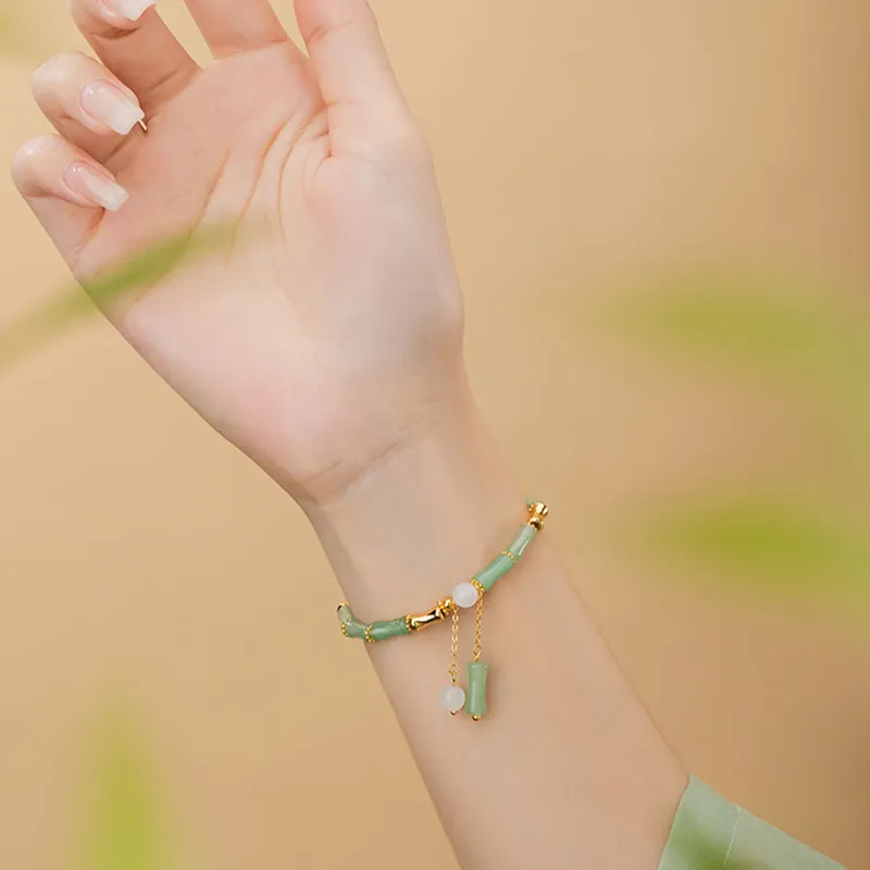 Suddenly Lucky Aventurine Bracelets Women's-1