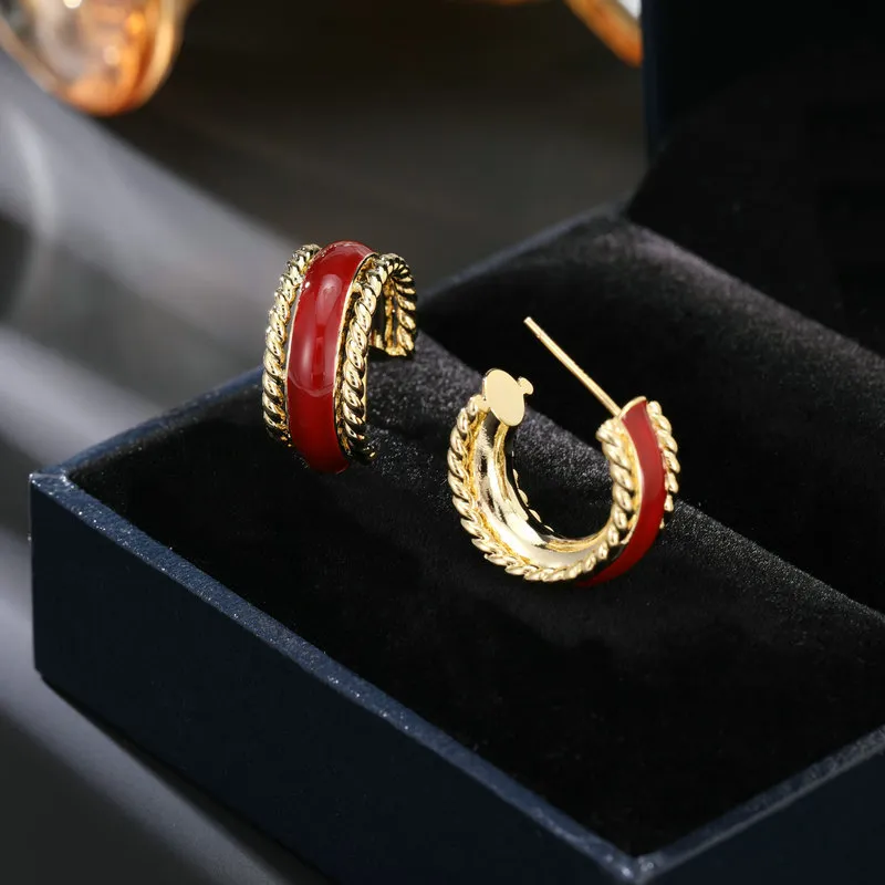 Suddenly Lucky Alloy Earrings Women's-5