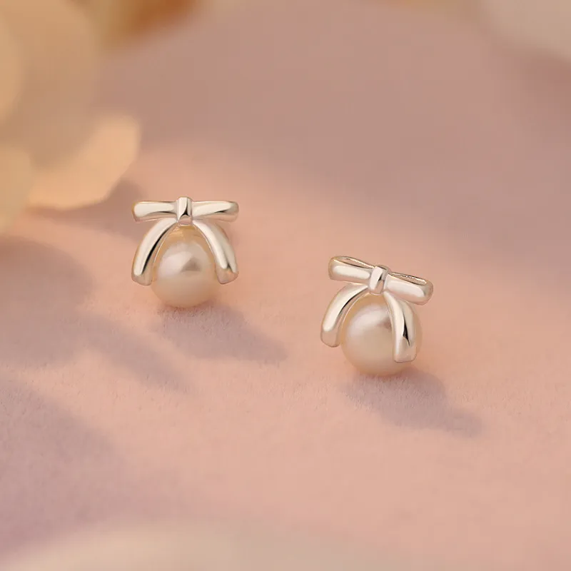 Suddenly Lucky 925 Sterling Silver Stud Earrings Women's-4