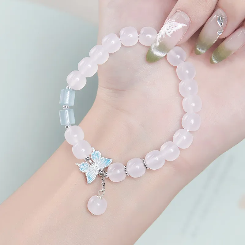 Suddenly Lucky Chalcedony Bracelets Women's-3
