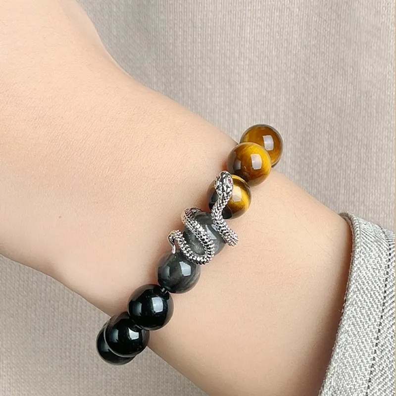 Suddenly Lucky Tiger's Eye Stone Bracelets Women's-1