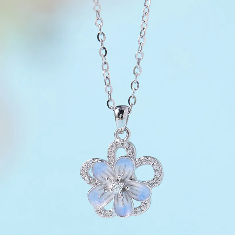 Suddenly Lucky 925 Sterling Silver Necklaces Women's-4