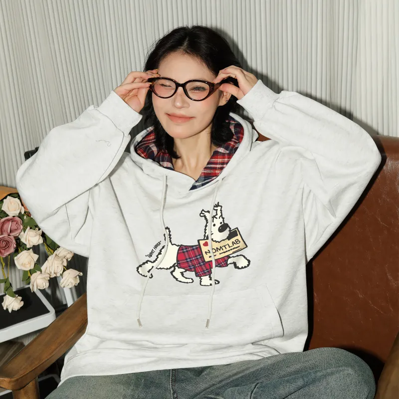 Nomt Sweatshirt Unisex White Heather Gray-2