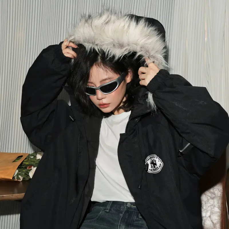 NOMT Puffer Jackets Unisex-18