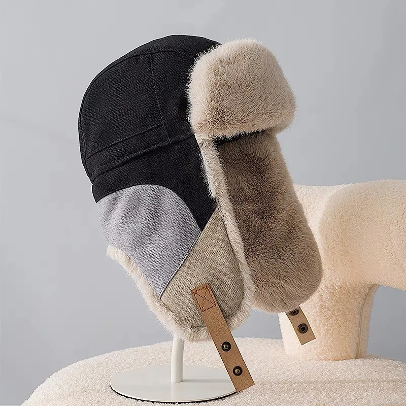Yamaichi Maru Cotton polyester Blend Trapper Hats Unisex-1