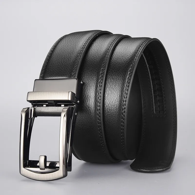 Yamaichi Maru Double Layered Coated Cow Leather Leather Belts Men's 3.5cm-1