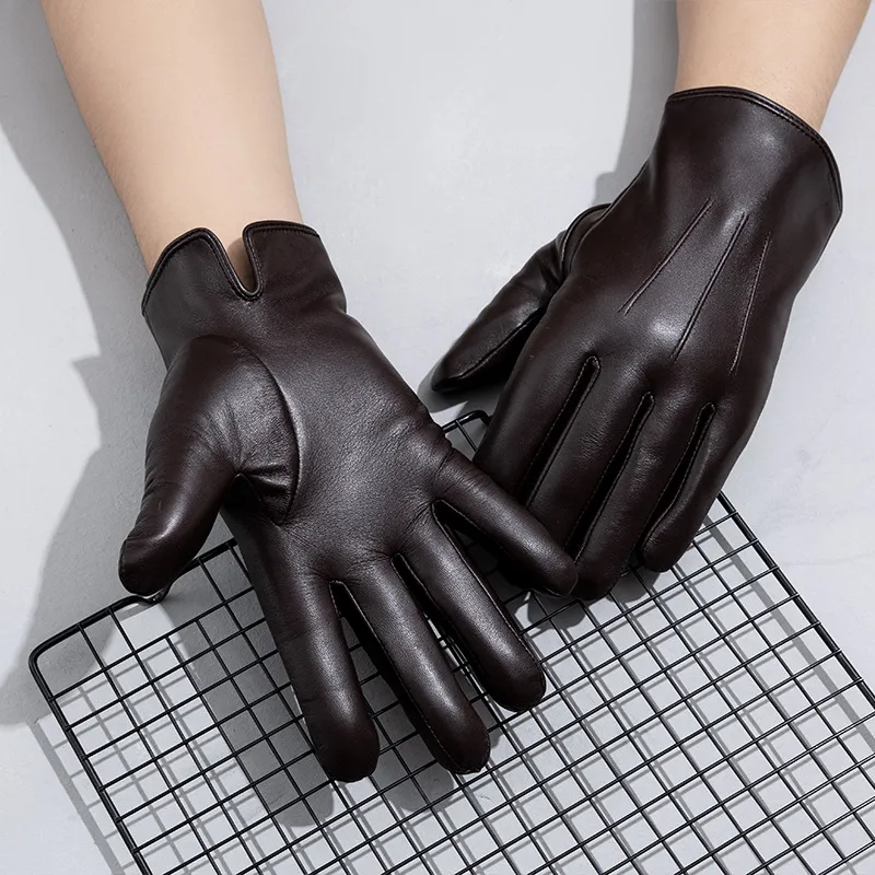 Yamaichi Maru Genuine Leather Gloves Men's-3
