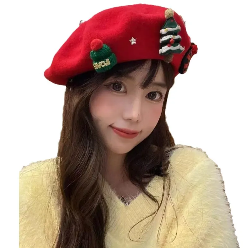 Yamaichi Maru Wool Berets Women's-4