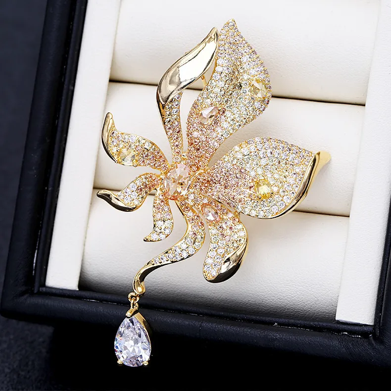 Yamaichi Maru Copper Brooches Women's-3