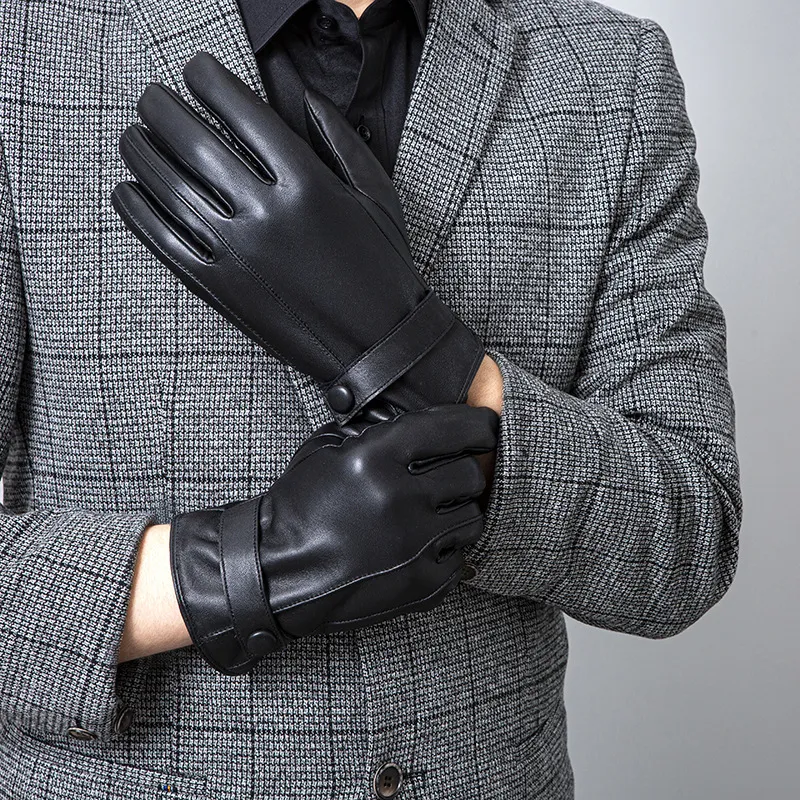 Yamaichi Maru Genuine Leather Gloves Men's-1