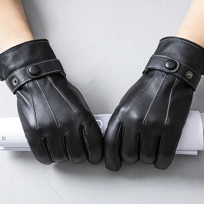 Yamaichi Maru Sheepskin Gloves Men's-1