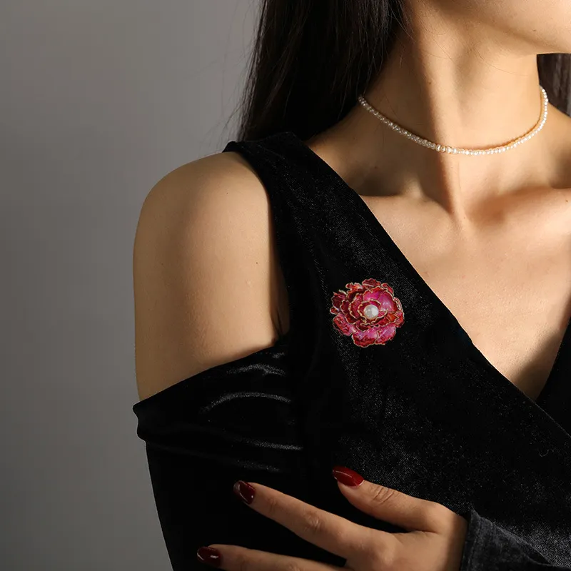 Yamaichi Maru Copper Brooches Women's-4