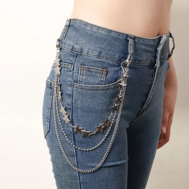 Yamaichi Maru Metal Pants Chains Unisex-1