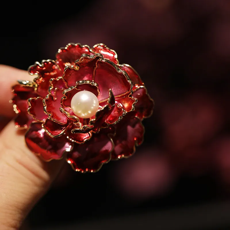 Yamaichi Maru Copper Brooches Women's-5